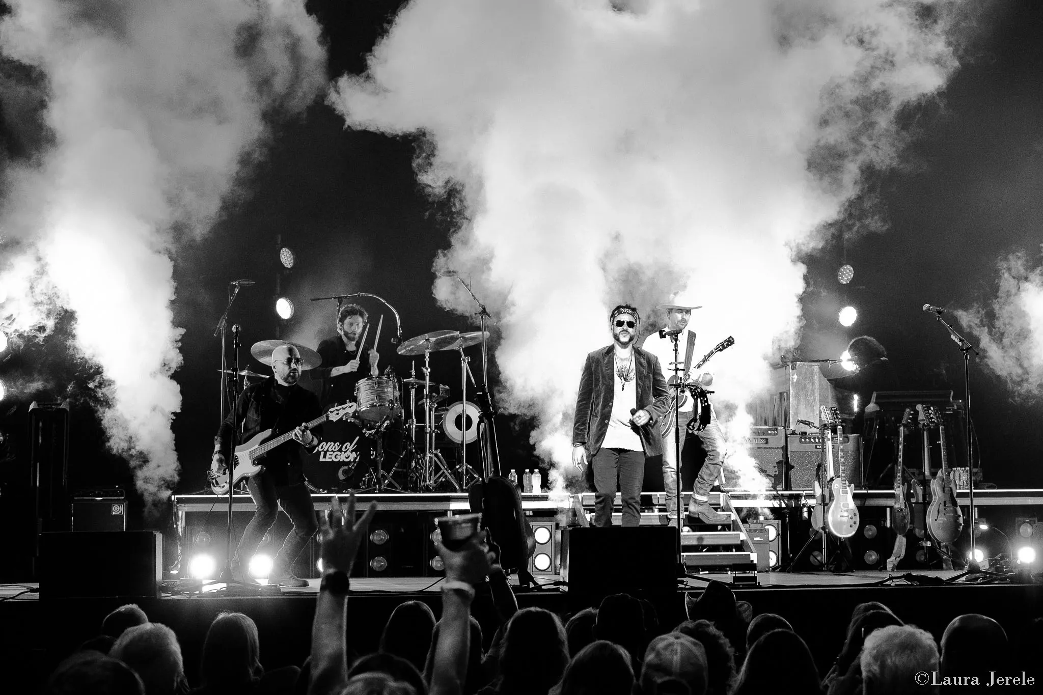 Sons of Legion on stage